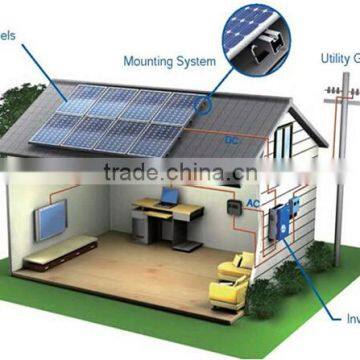 on-grid PV 6KW solar panel system