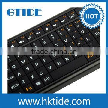 2.4GRF wireless micro keyboard with nano dongle,palm-sized dimensions 2.4G RF keyboard,wireless keyboardwith flashlight function