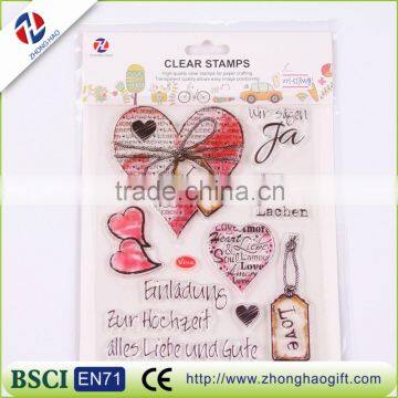 Cheap pricing hot clear stamper for scrapbooking