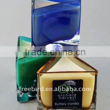 Aroma tapered jar candle, art candle