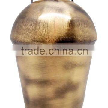 Metal Door Bell , Leather Strap or String Available , Logo Printable