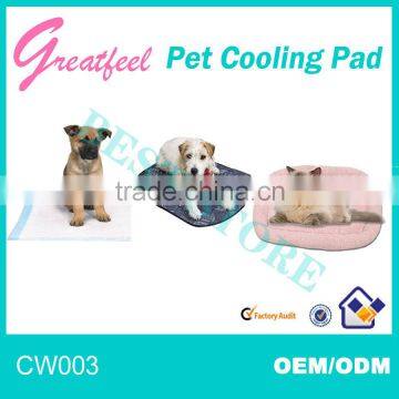 newest pet cooling cushion for bed sleeping self-cool FREE SAMPLE!