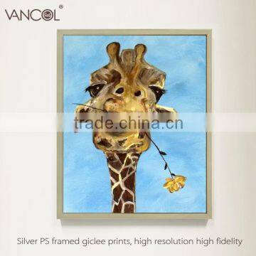 Animal oil painting on canvas,deer wall painting on canvas