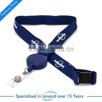Custom Print Polyester Lanyard With Badge Reel photo-2