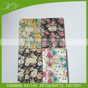 full color printing saddle stitch notebook for kids