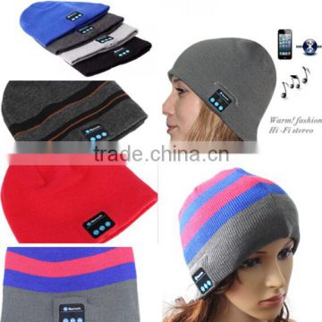 Keep Warm Bluetooth Talking Music Speaker hat / Bluetooth Music Hat / wireless bluetooth headphone beanie hat