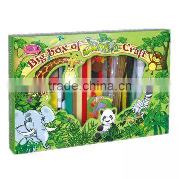 DIY Kids Craft Kit Jungle Craft Box
