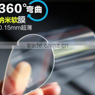 Anti-explosion super slim clear nano touch screen protector film for iPhone 6 6s