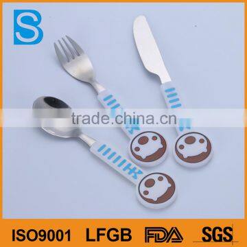 Stainless Steel Children Knife Fork Spoon Set photo-3