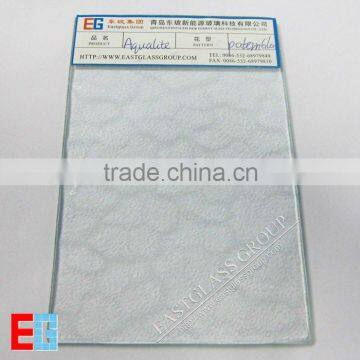 Best Prices 3-8mm Clear Aqualite Patterned Glass