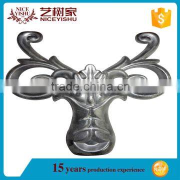 Ornamental cast aluminum fence parts