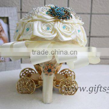Handmade Artificial Rose Bouquet for Wedding