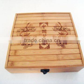Hot sale Bamboo box Bamboo tea box Bamboo packaging box Bamboo gift box Bamboo box