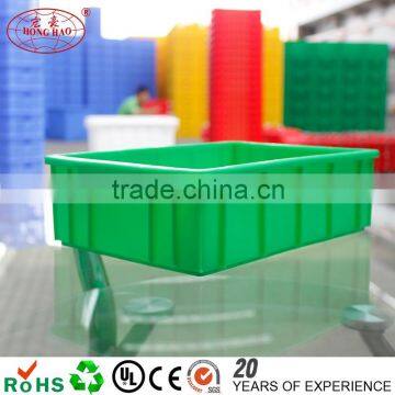 Plastic revolving box for small parts