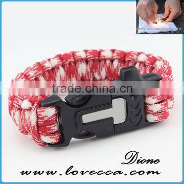 the Newest High Quality Paracord Bracelet Wholesale Paracord Bracelet for Girl Weave Style photo-5