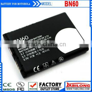 Cheap Price BN60 Full Capacity 930mAh Lithium Batteries for Motorola UV30 QA30 ZN4 ZN50