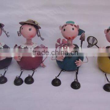 High Quality Metal People Home Decoration