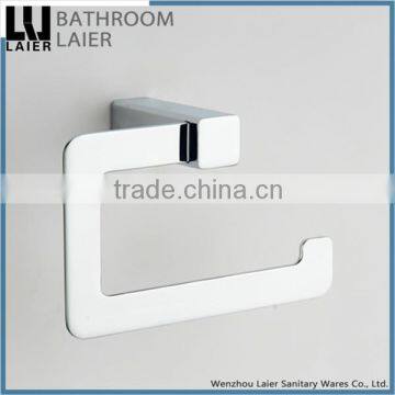 Elegant Unique And Versatile Zinc Alloy Chrome Finishing Bathroom Accessories Wall Mounted Toilet Paper Holder photo-2