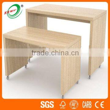 MDF Cloth Display 3 Layer Exhibition Racks