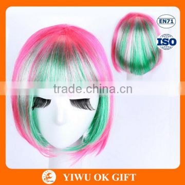 Cheap colorful Japanese bob party wigs