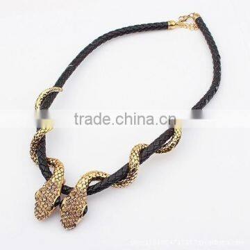 Fashion Snake Choker Collar Vintage Pendant Statement Necklace Women Necklaces & Pendants Fashion Necklaces for Women 2014