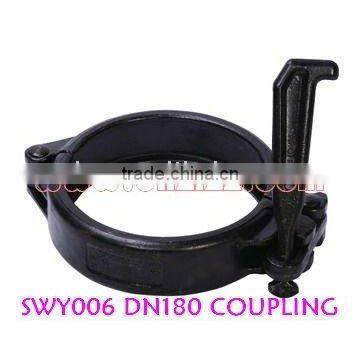 DN125 concrete pump pipe bolt coupling