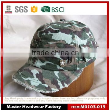 Hot blank camo caps