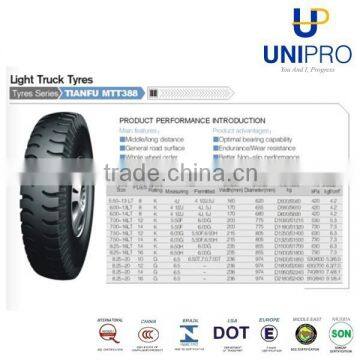 hot sale sizes light truck tire 6.00-13LT 6.50-15LT 9.00-16LT 6.50X16