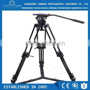 Factory supply professional video camera tripod Secced Reach Plus 2 tripod with pan bar and ground spreader loading 11.4kg