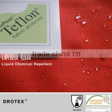 Fabric Meet Splash Liquid Chemical Repellency EN13034 Type6