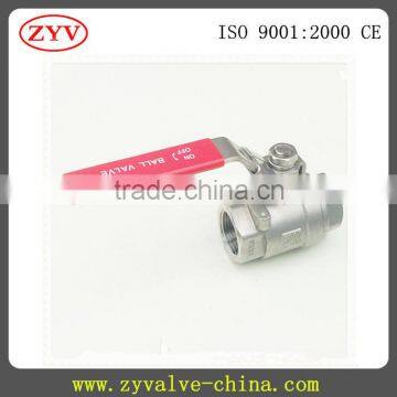 2pc Stainless Steel Full Port Screw Ends xd Ball Valve photo-3