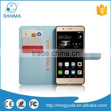 2016 Multifunctional Custom Cell Phone Leather Stand Case for Huawei P9