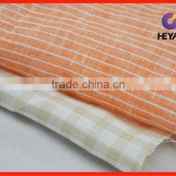 Flax Shirting Fabric Linen Fabric Yarn Dyed