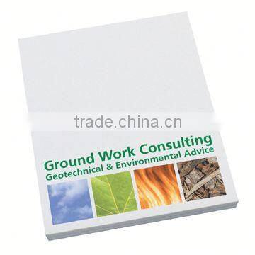 Sticky notepad gift company logo design