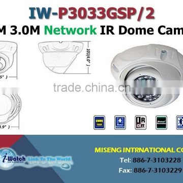 IW-P3033GSP/2 Auto Focus 3MP IP Night Vision CCTV Camera