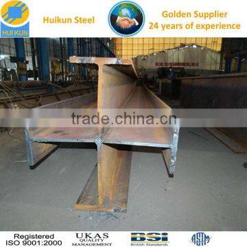 Quality welded cross steel beam steel for mega structure