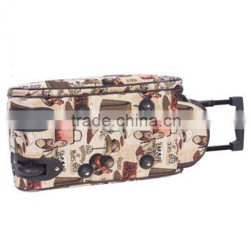 Available Travel Trolley Luggage Bag Leaves King Trolley Travel Bag for Sale photo-4