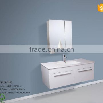 SY1525-1200 MORDERN PVC&MELAMIN BATHROOM VANITY CABINET