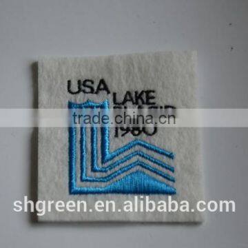 USA clothing embroidery emblem crest for blazer