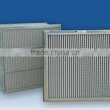 HVAC Air Filters Industrial HEPA Filters Aluminum Frame