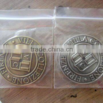 Custom Antique Zinc Alloy Metal Coin Token photo-2