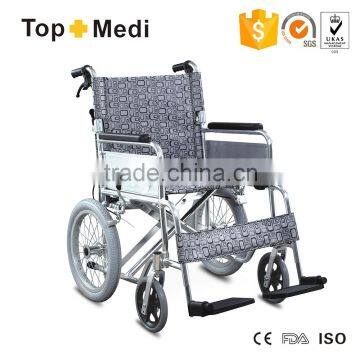 Medical Lightweight Aluminum Wheelchair Used Manual