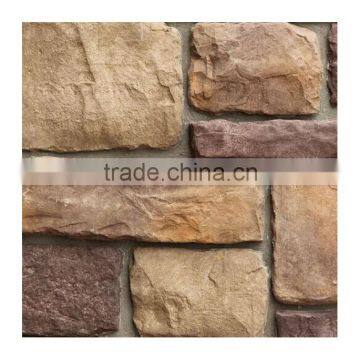 Bright Luster Wall decorative stones for veneers with light weight