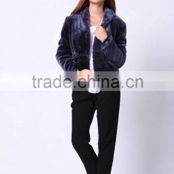 2016 PRETTY STEPS Winter Collections New Fashion Fur Women's Winter Over Coat photo-2