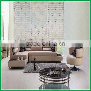 European luxury linen zebra roller indoor blinds Fabrics printed roller blind fabric