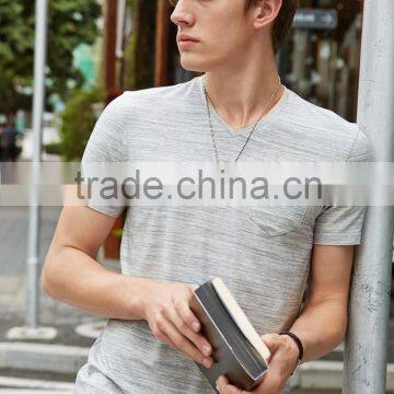 Summer Men V-neck T-shirts photo-2