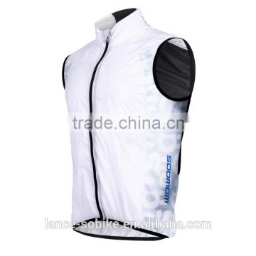 In stock cycling windstopper jacket motor cycle jacket polyester cycling jackets sublimation printing custom Bicycle vests