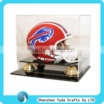 hot sell acrylic helmet display box,football helmet display case