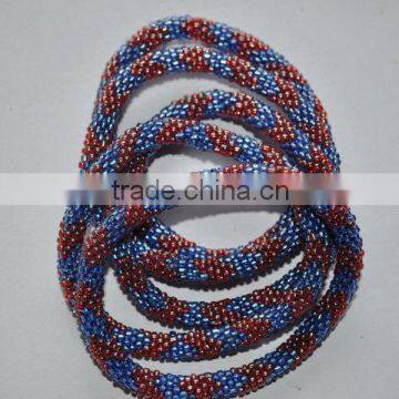 Rollover Glass Bead Bracelets