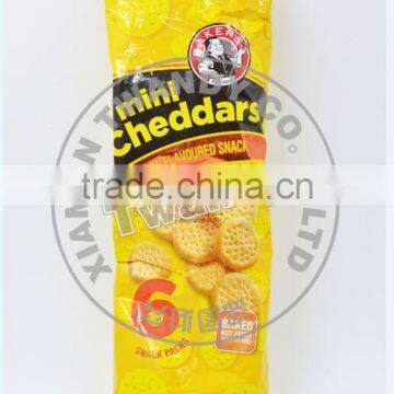 Mini cheddars cheese flavor biscuit snack